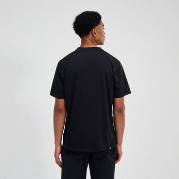 Men's Relaxed Short Sleeve Tech Tee - Black