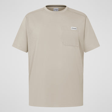Men's Relaxed Short Sleeves Tech Tee - Grey