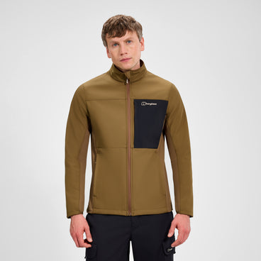 Men's Ghlas 3.0 Softshell Jacket - Brown/Black