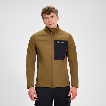 Men's Ghlas 3.0 Softshell Jacket - Brown/Black