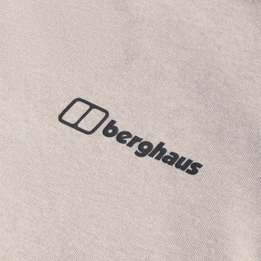 Men's Grappled Long Sleeve Tee - Grey