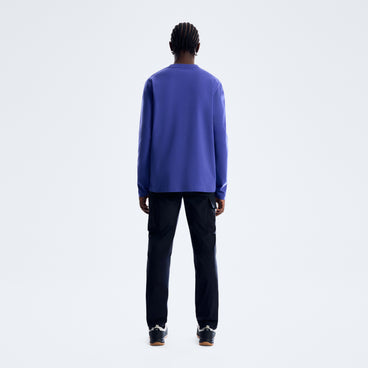 Men's Berghaus Big Logo Long Sleeve Tee - Bottle Blue