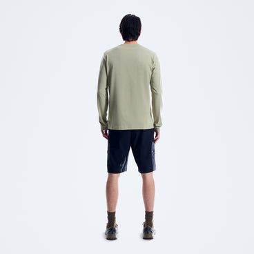 Men's Berghaus Big Logo Long Sleeve Tee - Green