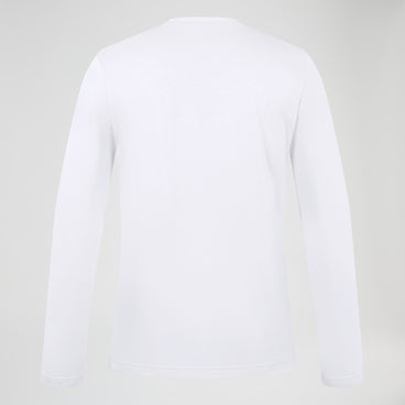 Men's Berghaus Big Logo Long Sleeve Tee - White
