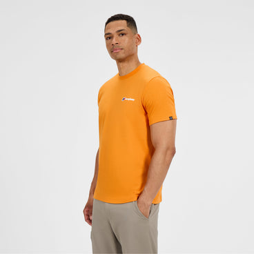 Men's Front & Back Tee - Orange