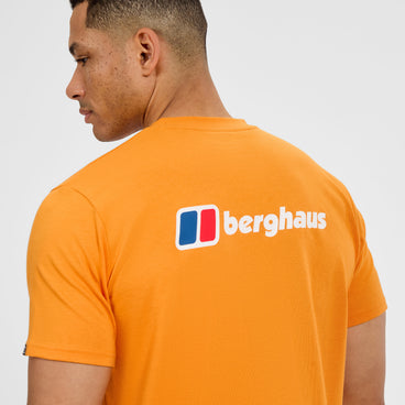 Men's Front & Back Tee - Orange