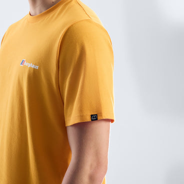 Men's Berghaus Class Logo Tee - Orange