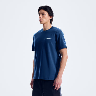 Men's Berghaus Class Logo Tee - Navy