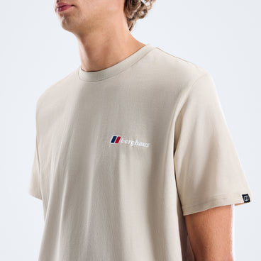 Men's Berghaus Class Logo Tee - Stone