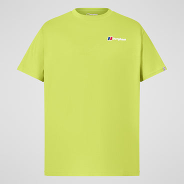 Men's Berghaus Class Logo Tee - Lime Green