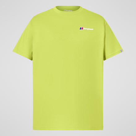 Men's Berghaus Class Logo Tee - Lime Green