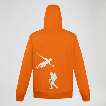 Men's Grappled Hoody - Orange
