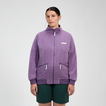 Unisex Daily Nature Interactive Fleece - Purple