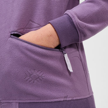 Unisex Daily Nature Interactive Fleece - Purple
