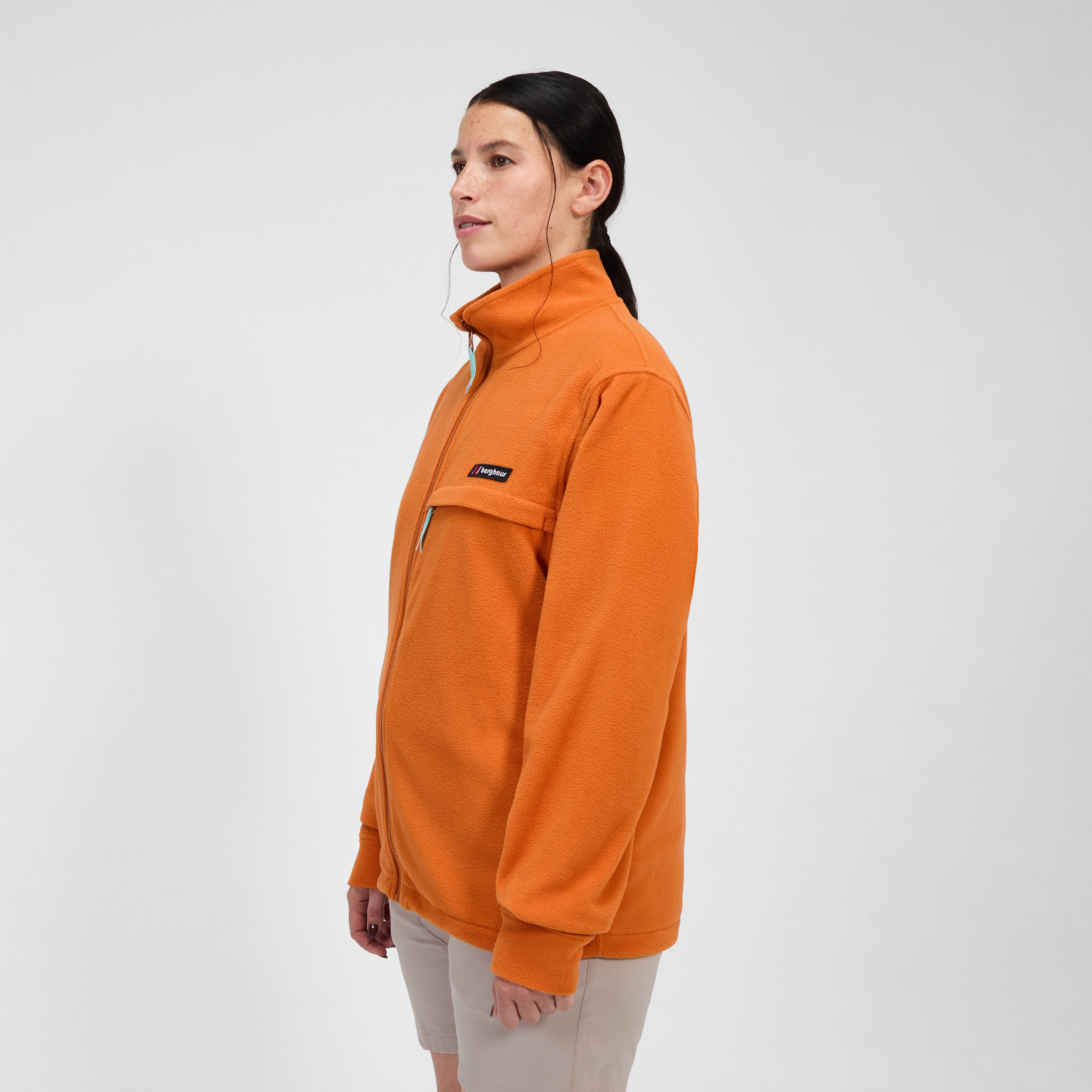 Unisex Sunned Peak Interactive Fleece - Orange | Berghaus