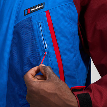 Unisex Storm 25 Gore-Tex Jacket - Blue/Red