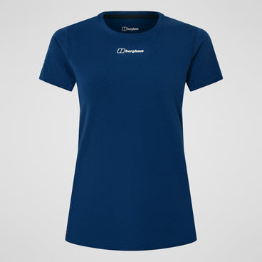 Women's Berghaus Delta Short Sleeve Tech Tee - Blue