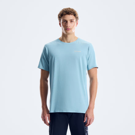 Men's Berghaus Delta Short Sleeve Tech Tee - Blue
