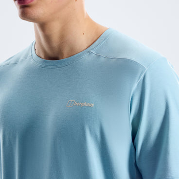 Men's Berghaus Delta Short Sleeve Tech Tee - Blue