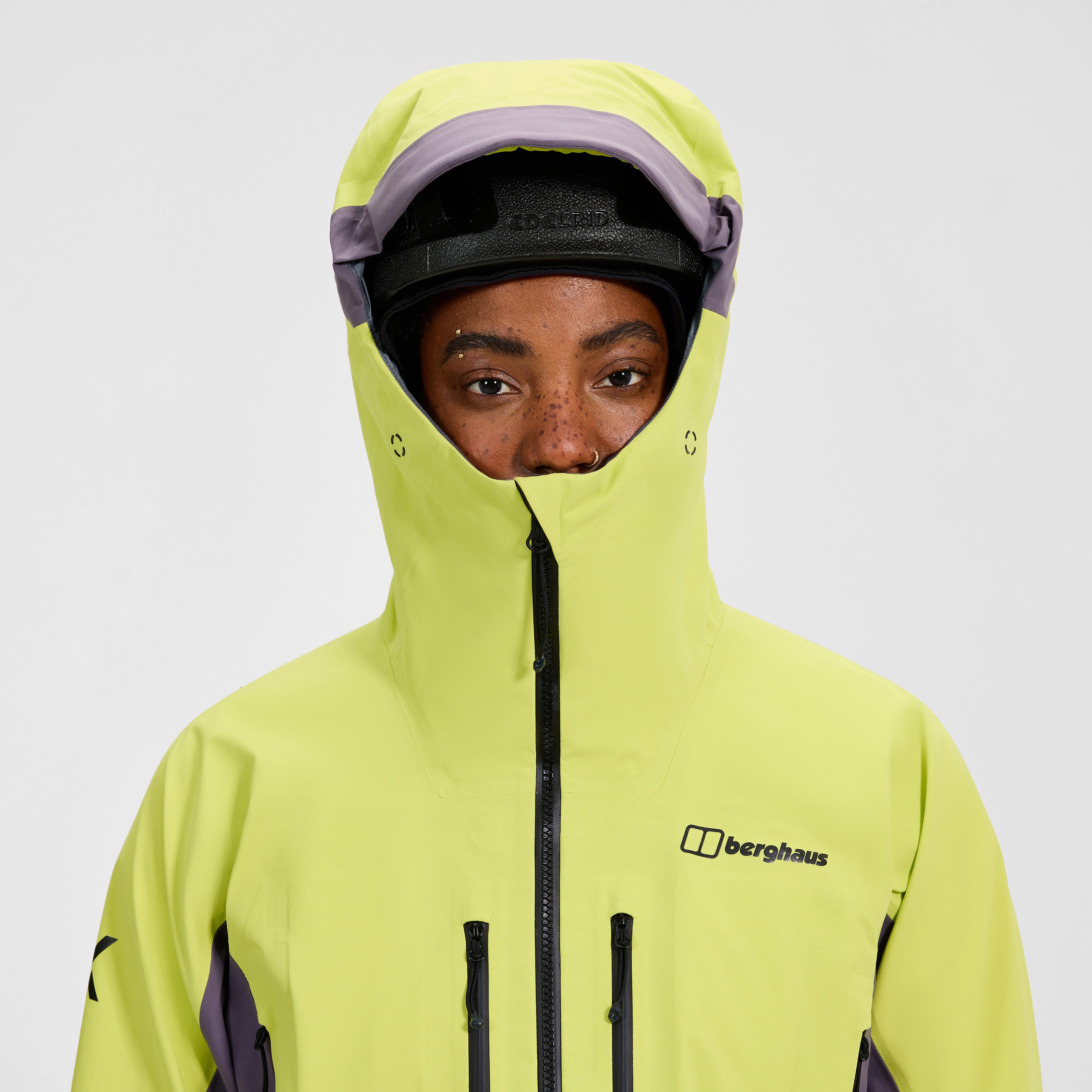 Women's Extrem Vanguard Gore-Tex Jacket - Yellow/Purple | Berghaus