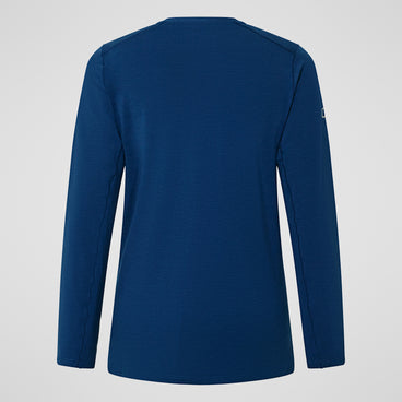 Women's Delta Long Sleeve Tech Tee - Blue