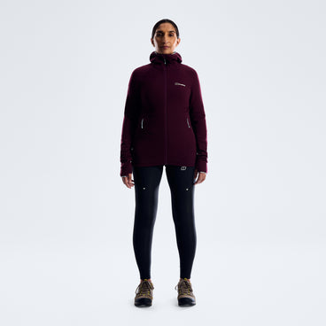 Women's Kinetic Powerstretch Hoody - Myocyte