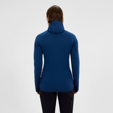 Women's Kinetic Powerstretch Hoody - Blue