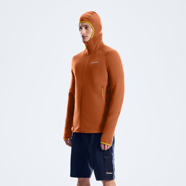 Men's Kinetic Powerstretch Hoody - Blazing Fire