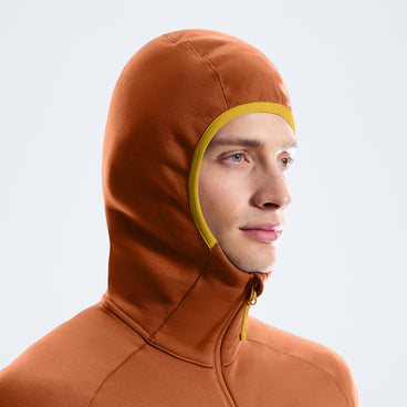 Men's Kinetic Powerstretch Hoody - Blazing Fire