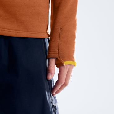 Men's Kinetic Powerstretch Hoody - Blazing Fire