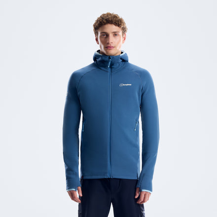 Men's Kinetic Powerstretch Hoody - Dark Blue