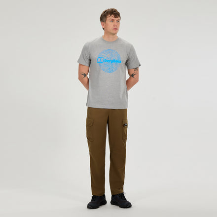 Men's Map Of The Toon Tee - Grey