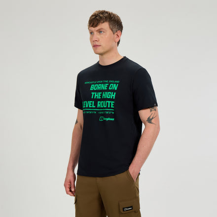 Men's High Level Route Tee - Black