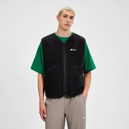 Unisex Volcanism Vest - Black