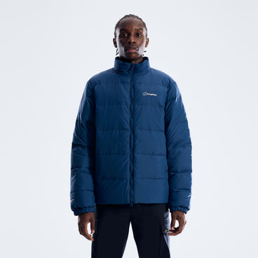 Men's Fulstow Reversible Down Jacket - Hale Navy/Red Fury