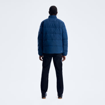 Men's Fulstow Reversible Down Jacket - Hale Navy/Red Fury