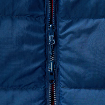 Men's Fulstow Reversible Down Jacket - Hale Navy/Red Fury