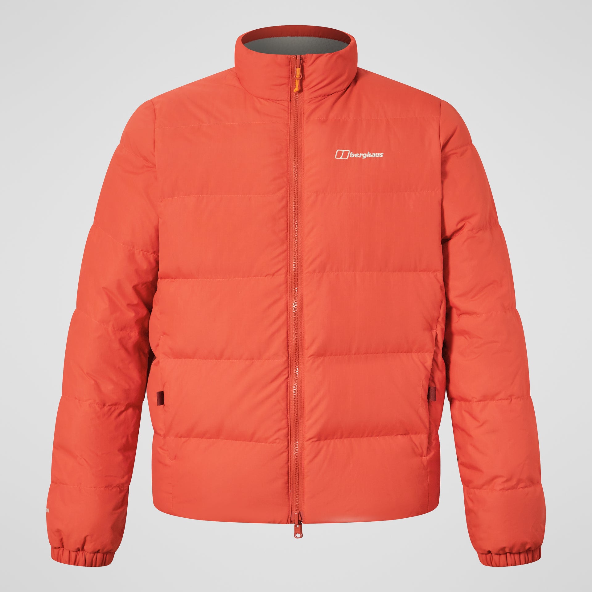 Fulstow Reversible Down Jacket Orange Grey