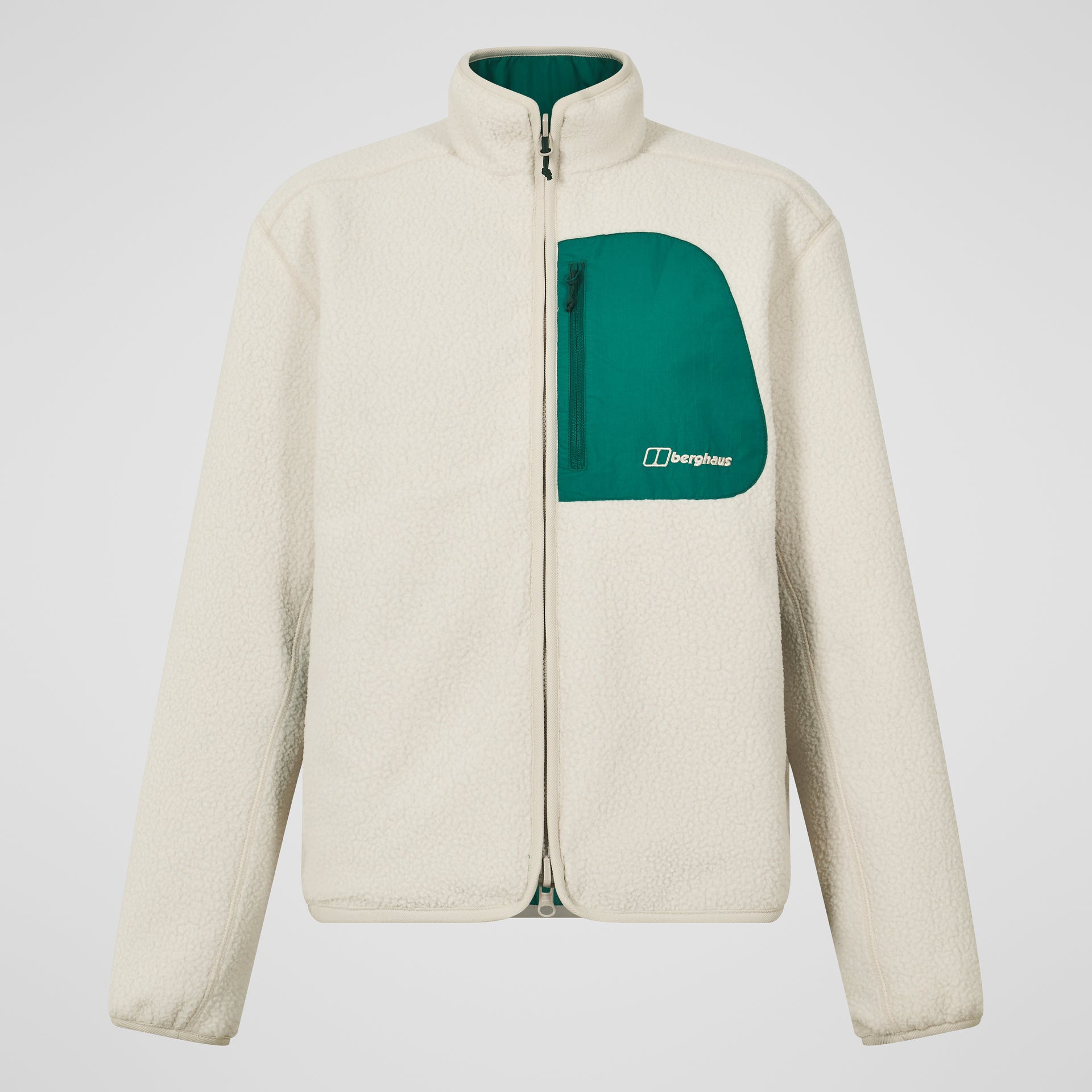 Asperton Reversible Jacket Green Grey