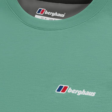 Men's Terrain Trek Tech Tee - Green/Grey