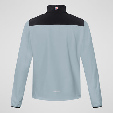 Men's Terrain Trek Half Zip Jacket - Black/Grey