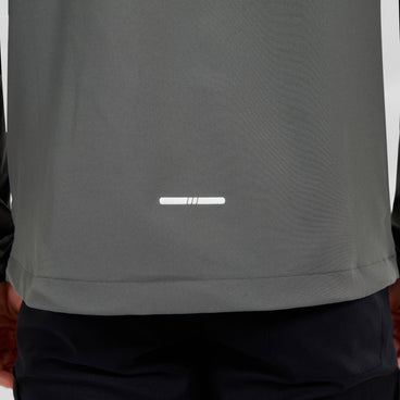 Men's Terrain Trek Half Zip Jacket - Grey/Black
