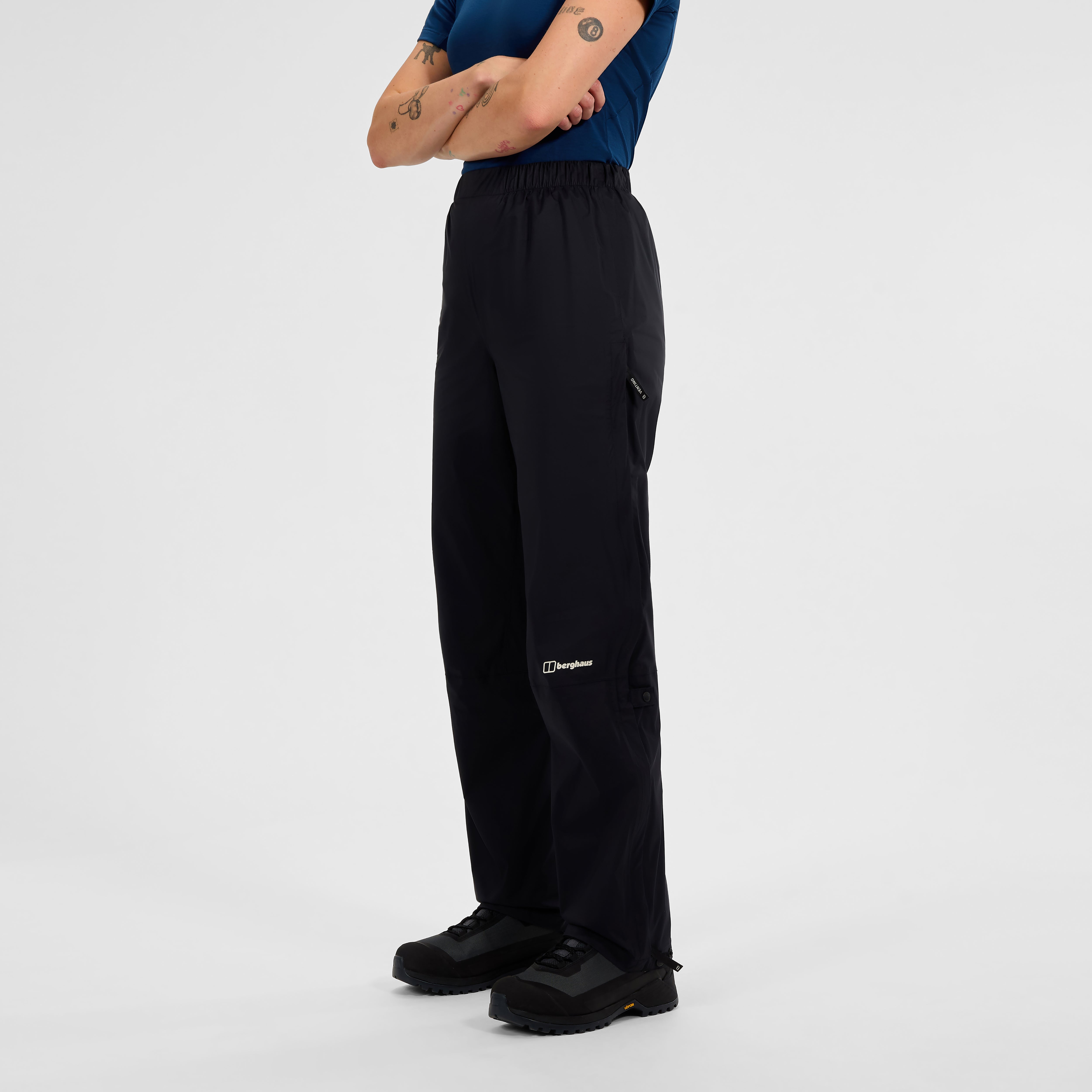 Women's Pertex Shield Pacsmart Pant - Black | Berghaus