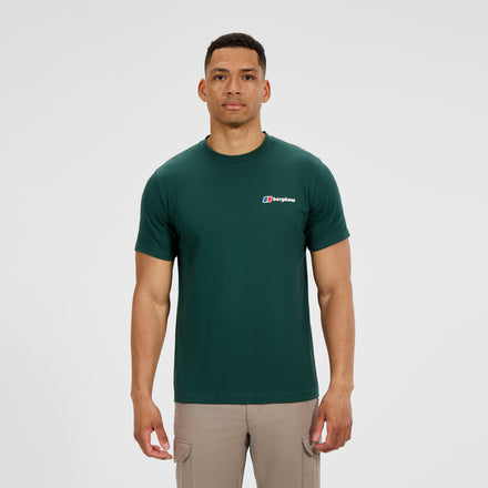 Men's Dotted Mountain Tee - Green