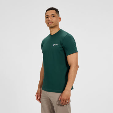 Men's Dotted Mountain Tee - Green