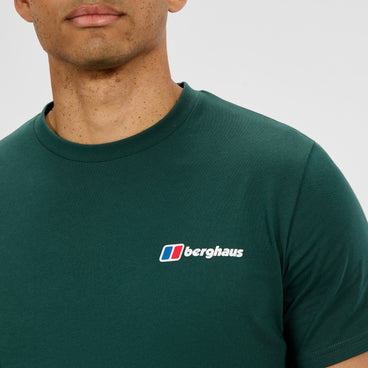 Men's Dotted Mountain Tee - Green