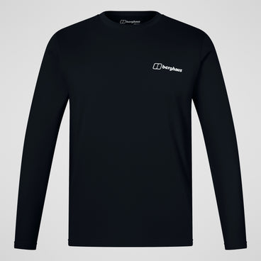 Men's Berghaus Center Logo Tee - Black