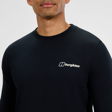 Men's Berghaus Center Logo Tee - Black