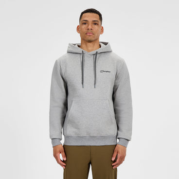 Men's Small Logo Hoody - Grey