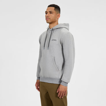 Men's Small Logo Hoody - Grey